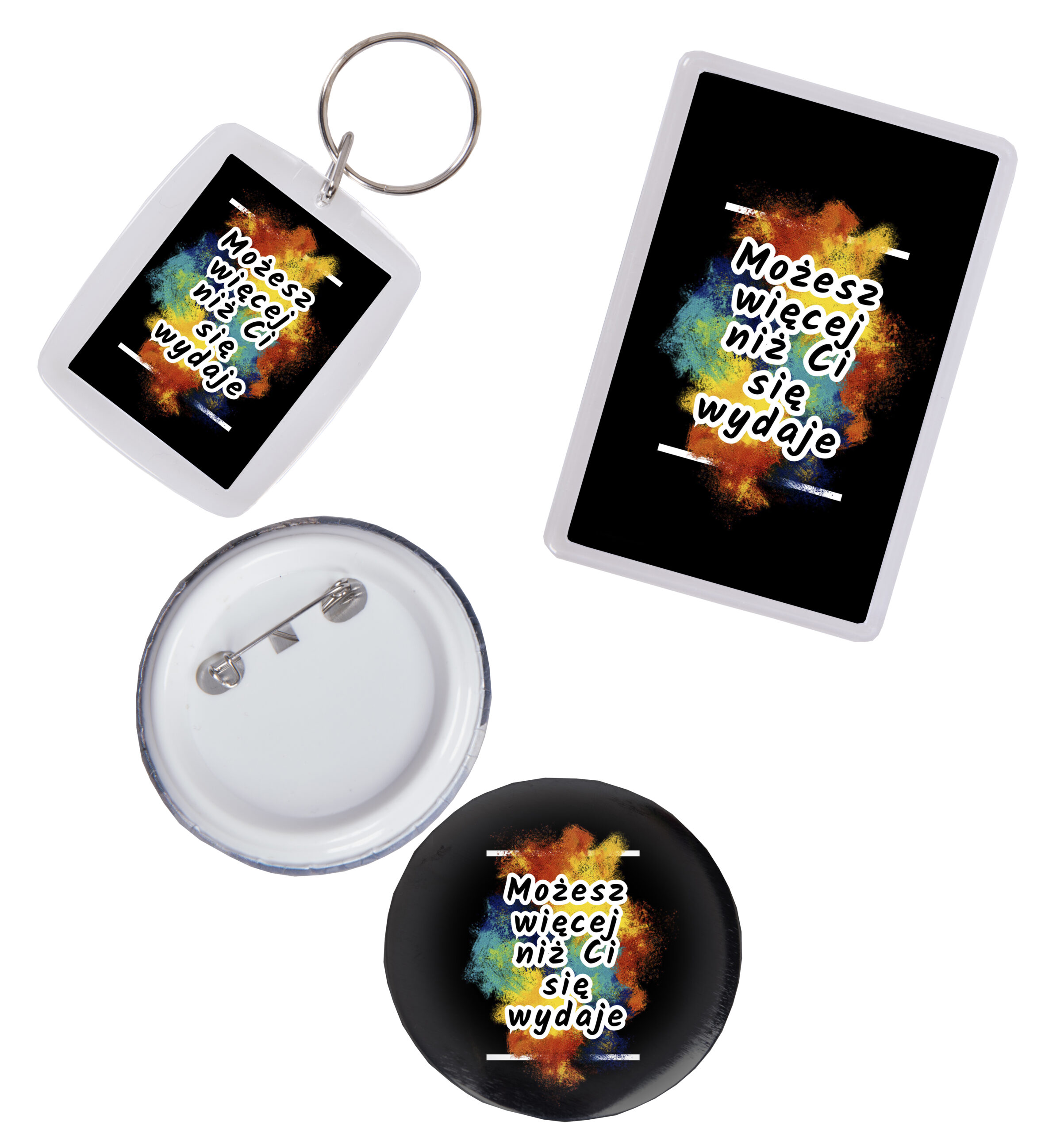 brelok magnes przypinka